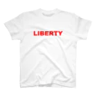 はるちゃん！(安達晴野/Seiya Adachi)のLIBERTY　Tシャツ　半袖　バックプリントあり スタンダードTシャツ