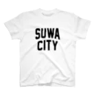 JIMOTO Wear Local Japanの諏訪市 SUWA CITY Regular Fit T-Shirt