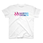 土屋李央のGaming BASE 番組グッズSHOPのGaming Growth 半袖Tシャツ（ロゴカラーver） スタンダードTシャツ