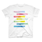 ほうせきやさんのカラフル付箋 Regular Fit T-Shirt