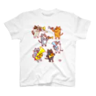 otoshimono-music shopのどや猫楽団・金管六重奏 Regular Fit T-Shirt