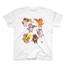 otoshimono-music shopのどや猫楽団・金管六重奏 スタンダードTシャツ