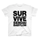 SURVIVESENDAIBABYLON@鈴木無花果のSURVIVESENDAIBABYLON Regular Fit T-Shirt