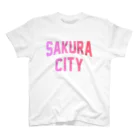 JIMOTOE Wear Local Japanのさくら市 SAKURA CITY Regular Fit T-Shirt