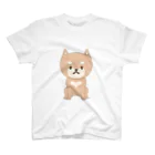 libraryの柴犬 Regular Fit T-Shirt