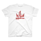 おうちファッションの新HUMAN Lab.アパレル　赤カモ Regular Fit T-Shirt
