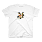 yanbarulove子のちゃんぷるーフラワーdot Regular Fit T-Shirt