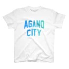 JIMOTO Wear Local Japanの阿賀野市 AGANO CITY スタンダードTシャツ