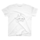 Fchi (えふち)の脱走ねこ スタンダードTシャツ