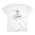 Aliviostaの打ち上げBEER ビール イラストTシャツ Regular Fit T-Shirt