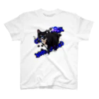 くぅTikTok猫部のTikTok猫部フックBLUETシャツ Regular Fit T-Shirt