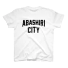 JIMOTOE Wear Local Japanの網走市 ABASHIRI CITY スタンダードTシャツ