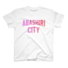JIMOTO Wear Local Japanの網走市 ABASHIRI CITY スタンダードTシャツ
