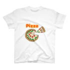 mocha_jasmine_shopの美味しいピザが食べたいな Regular Fit T-Shirt