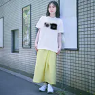 ぺろぺろぺろぺろ【せいこせんせい】のパグ ツインズ【せいこせんせい】フォーン　ブラック Regular Fit T-Shirt