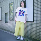 超水道のghostpia ショートスリーブTシャツ【ブルージジイ[Restructuring]】 Regular Fit T-Shirt