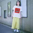 旅猫王子れぉにゃん👑😼公式(©️レイラゆーし。©️ Layla-246yuusi.)のI  ♥️  REO 《赤ロゴ》 Regular Fit T-Shirt