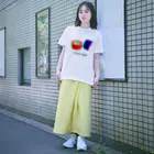 おしりぷりんぷりんのI love tape Regular Fit T-Shirt