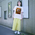 ぺろり庵のキラキラ寿司犬 Regular Fit T-Shirt