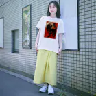 猫又庵🐈‍⬛Ukiyo-E CATのKABUKI CAT 003 Regular Fit T-Shirt