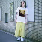 public domainの真珠のネックレスをもつ少女 / ヨハネス・フェルメール Regular Fit T-Shirt