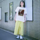 public domainのデルフトの小道 / ヨハネス・フェルメール Regular Fit T-Shirt