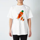 ひﾟよのにんじんさんTシャツ Regular Fit T-Shirt