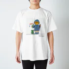 mapechiのトラネコしまお、雨友 Regular Fit T-Shirt