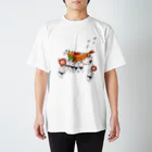 AnkoFuji_shopのエビフライ神輿 スタンダードTシャツ