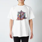 ノンベェくんのおそかったね スタンダードTシャツ