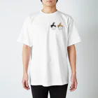 ハチワレ俱楽部のウクライナ支援ハチワレ倶楽部ダブルプリケツくん Regular Fit T-Shirt