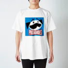 BEACSのPUGNANDES2022‗Blue Regular Fit T-Shirt