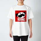 BEACSのPUGNANDES2022_Red スタンダードTシャツ