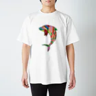 marlendの息子の塗り絵イルカ Regular Fit T-Shirt