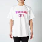 JIMOTO Wear Local Japanの稚内市 WAKKANAI CITY スタンダードTシャツ