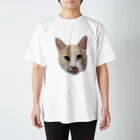 うちの猫のいもちゃん（ベロ） スタンダードTシャツ