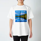 goristoの湖面に映る風景 スタンダードTシャツ