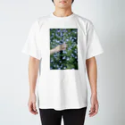 ふとんのNemophila Blue Regular Fit T-Shirt