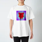 KMZ🐻NFTのKMZ🐻NFT_red Regular Fit T-Shirt
