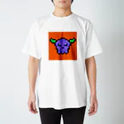 Akihito IkedaのKawaii SKULL #8563 Regular Fit T-Shirt