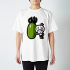 きくのらくがきのプラム形ミニトマト(ミドリ)ときく Regular Fit T-Shirt