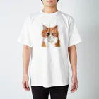 山下ミロ　猫ばっかの山下ミロのベンKCシリーズ スタンダードTシャツ