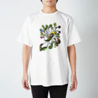 ひなたのgeji geji color Regular Fit T-Shirt