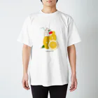 yoshinaniのlemon soda float スタンダードTシャツ