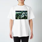 yune@色鉛筆画の花の息吹 Regular Fit T-Shirt