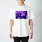 高野寛のSUZURIのDuotone Purple Regular Fit T-Shirt