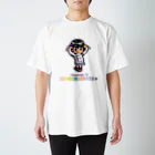 DIALOGUE＋のドットDIALOGUE＋ まなてぃ推しスタンダードTシャツ(白) Regular Fit T-Shirt