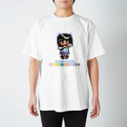 DIALOGUE＋のドットDIALOGUE＋ まゆゆん推しスタンダードTシャツ(白) Regular Fit T-Shirt