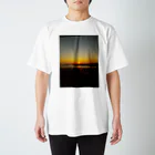 五月雨屋の美しい夕日！ Regular Fit T-Shirt