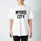 JIMOTO Wear Local Japanの妙高市 MYOKO CITY スタンダードTシャツ